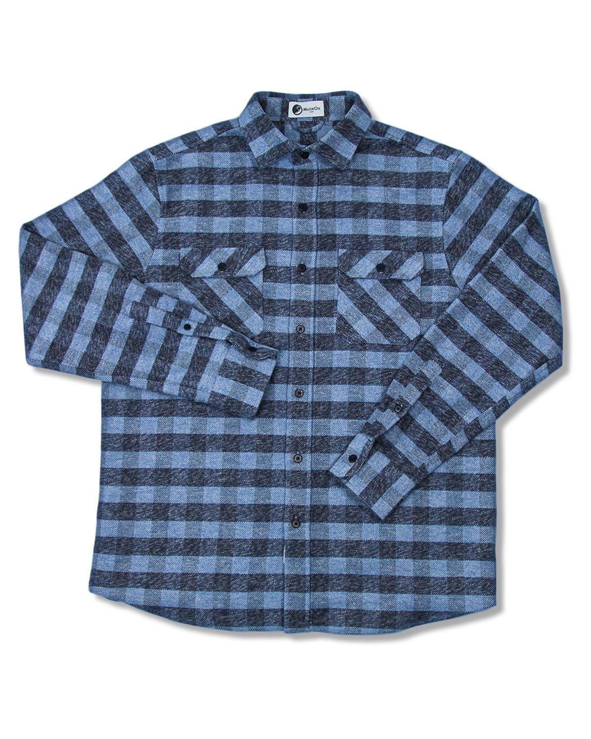 The Grand Flannel, Heavyweight Cotton Flannel Shirt for Men by