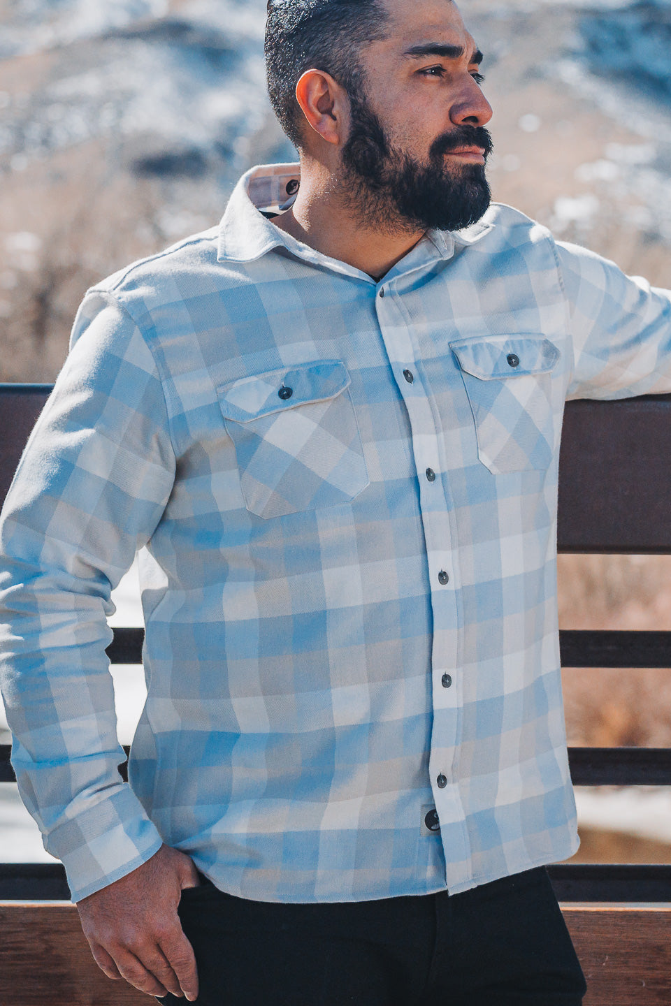 Three Seasons Flannel, Vintage Sky