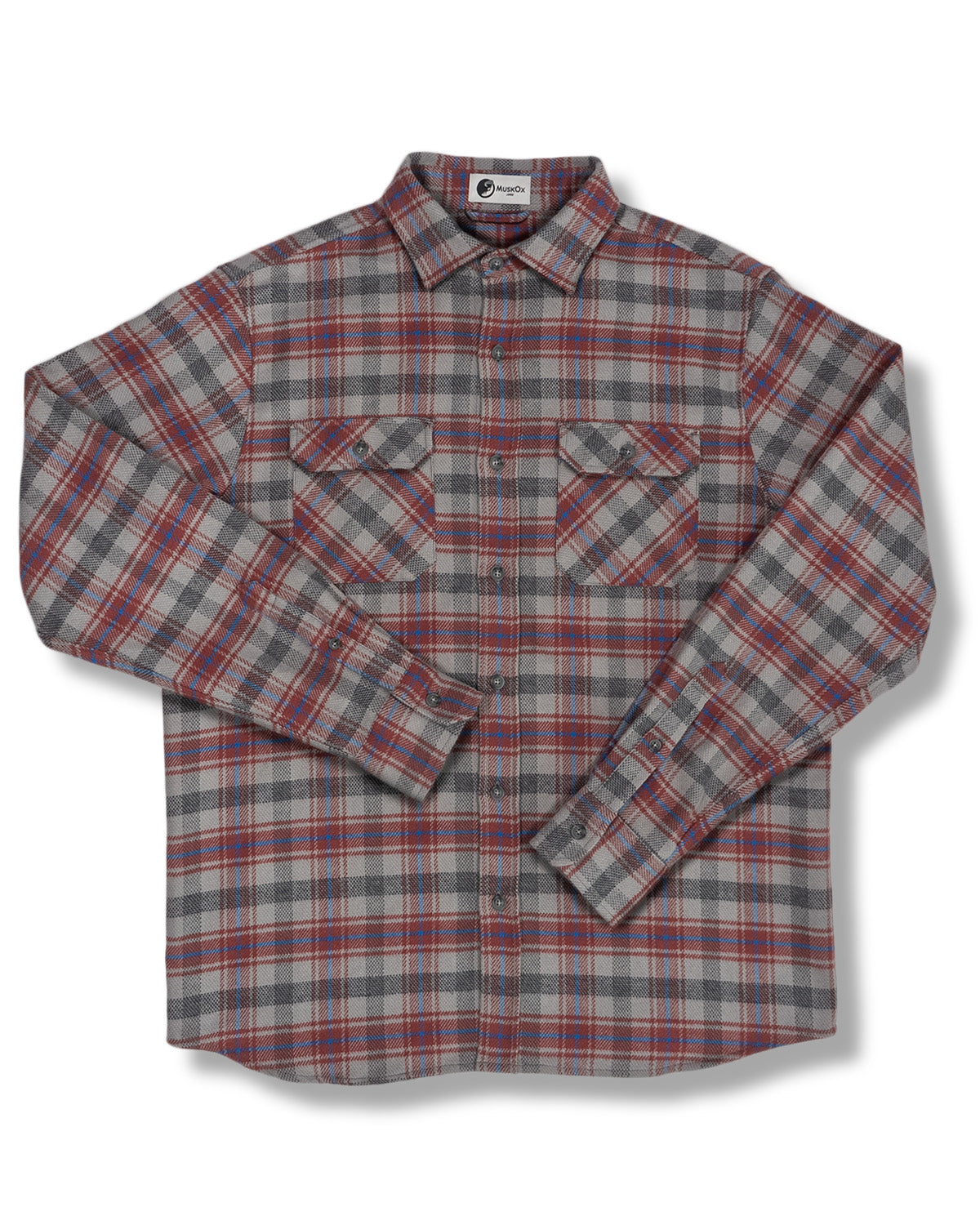 Soft Flannel Shirt for Men in 100% Cotton, Field Grand Flannel in 