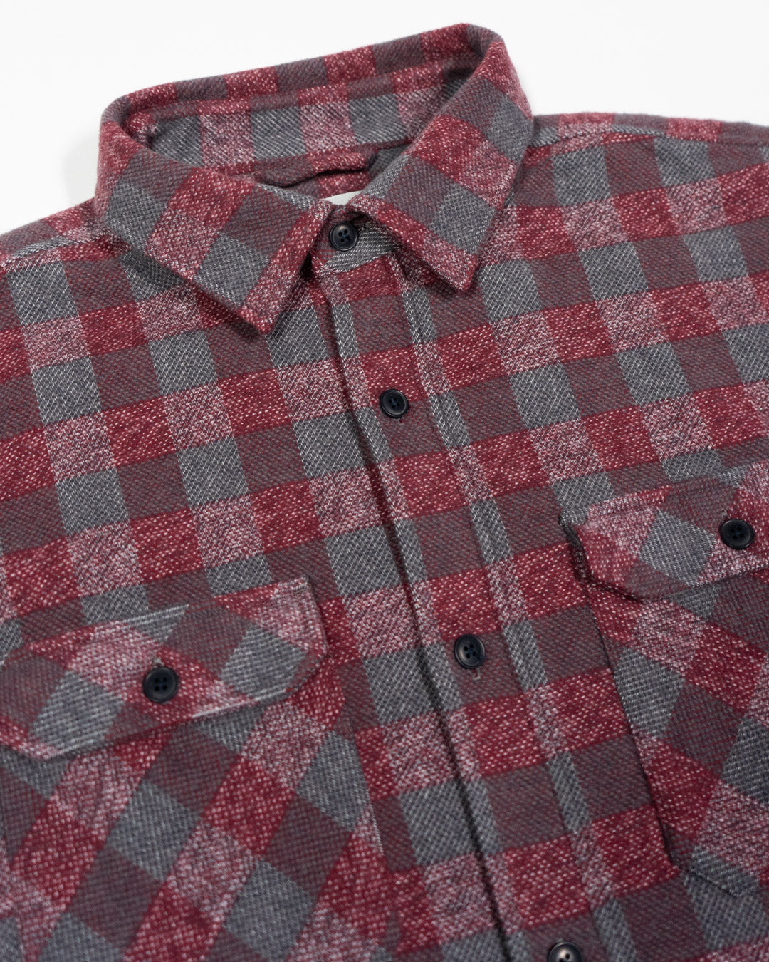 Grand Flannel Burgundy, 100% Cotton Flannel for Men