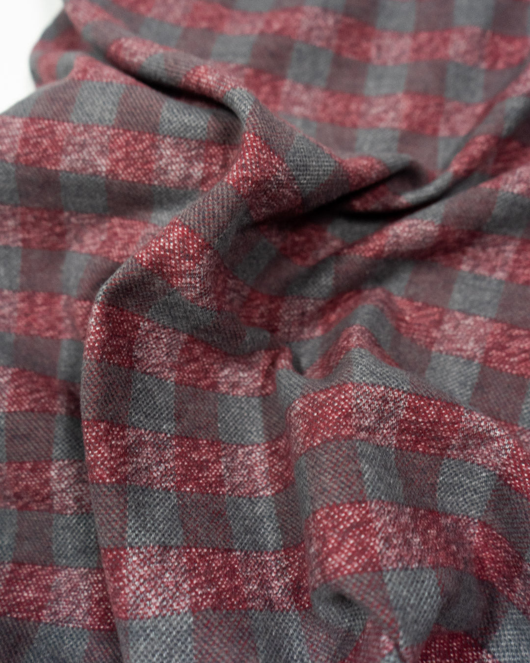 Grand Flannel Burgundy, 100% Cotton Flannel for Men