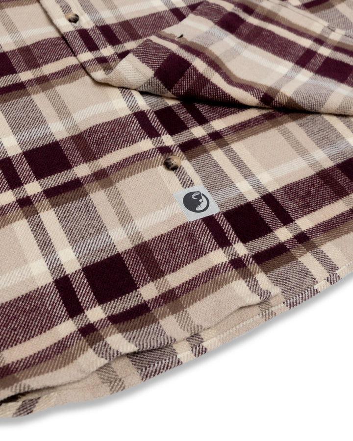 MuskOx Grand Flannel in Hickory