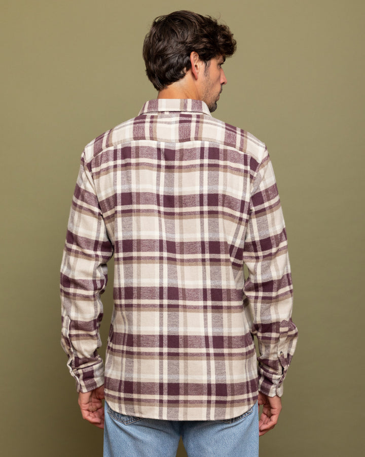 MuskOx Grand Flannel in Hickory