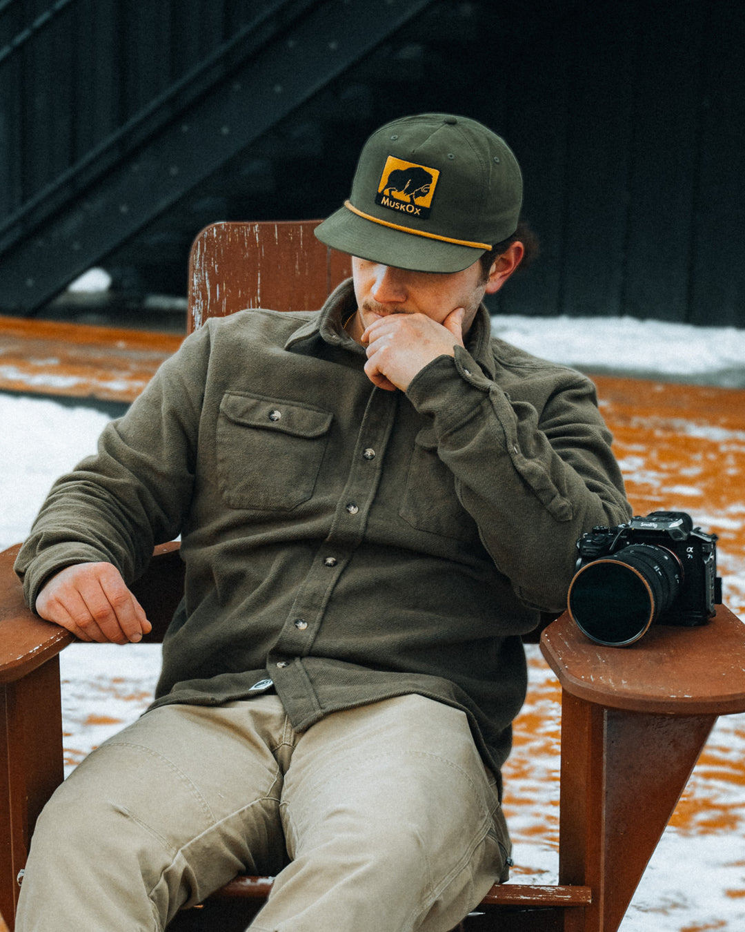 MuskOx Rope and Patch Hat