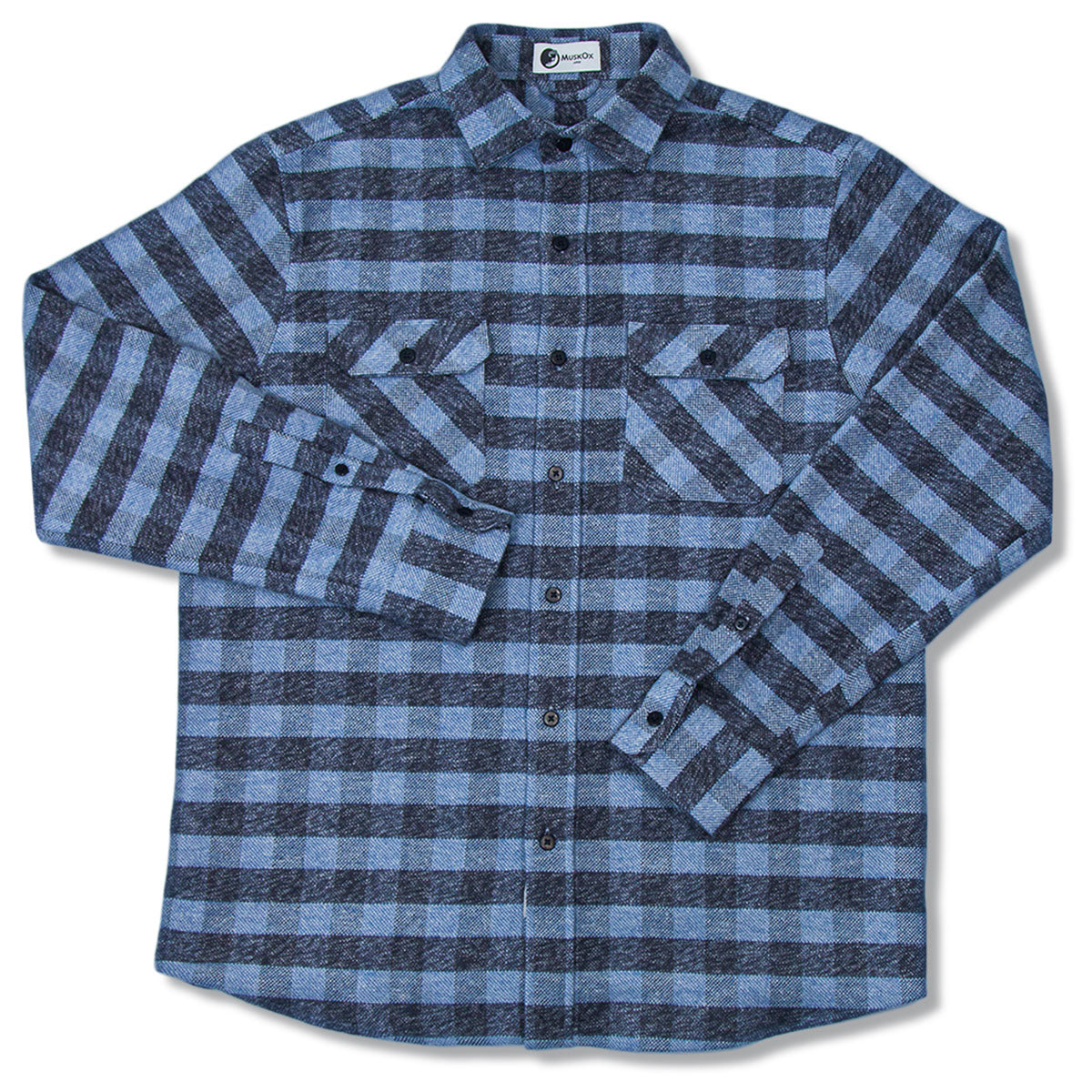 The Grand Flannel, Heavyweight Cotton Flannel Shirt for Men by