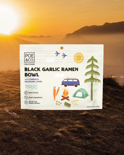 Black Garlic Ramen Bowl by Poe & Co.