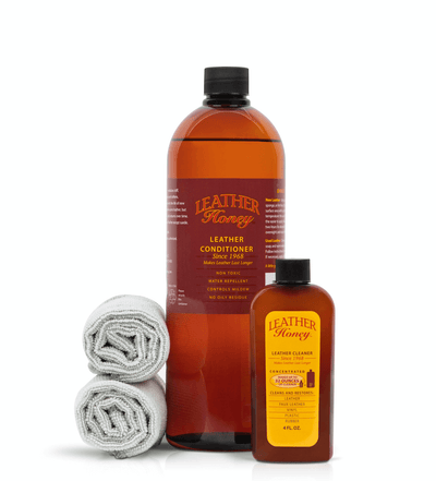 Large Leather Care Kit by Leather Honey