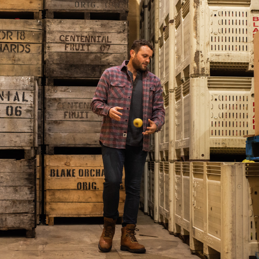 Andrew Blake in MuskOx Flannel