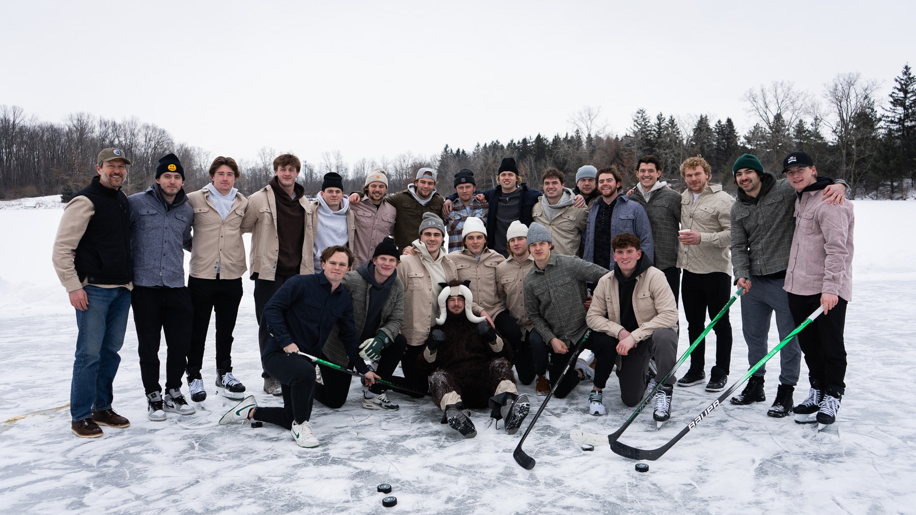 MSU Spartan Hockey and MuskOx Flannels